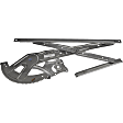 752-629 Front, Passenger Side OE Solutions Series Power Window Regulator, Without Motor