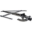 752-631 Front, Passenger Side OE Solutions Series Manual Window Regulator, Hand-Crank Type
