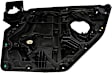 2013 Chrysler 300 - Rear, Passenger Side Power Window Regulator, Without Motor, OE Solutions Series