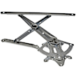 752-734 Front Or Rear, Driver Side OE Solutions Series Power Window Regulator, Without Motor
