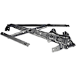 752-744 Front, Passenger Side OE Solutions Series Power Window Regulator, Without Motor