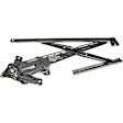 752-744 Front, Passenger Side OE Solutions Series Power Window Regulator, Without Motor