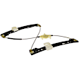 752-749 Front, Driver Side OE Solutions Series Power Window Regulator, Without Motor