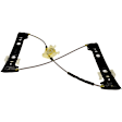 752-749 Front, Driver Side OE Solutions Series Power Window Regulator, Without Motor