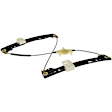 752-749 Front, Driver Side OE Solutions Series Power Window Regulator, Without Motor