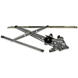 752-762 Front, Passenger Side OE Solutions Series Power Window Regulator, Without Motor