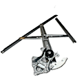 752-762 Front, Passenger Side OE Solutions Series Power Window Regulator, Without Motor