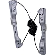 752-868 Front, Driver Side OE Solutions Series Power Window Regulator, Without Motor