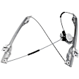 752-878 Front, Driver Side OE Solutions Series Power Window Regulator, Without Motor
