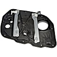 752-887 Front, Passenger Side OE Solutions Series Power Window Regulator, Without Motor