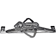 752-910 Front, Driver Side OE Solutions Series Power Window Regulator, Without Motor