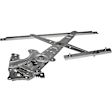 752-982 Rear, Driver Side OE Solutions Series Power Window Regulator, Without Motor