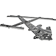 752-983 Rear, Passenger Side OE Solutions Series Power Window Regulator, Without Motor
