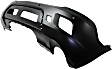 Rear Primed Bumper Cover, With Parking Aid Sensor Holes