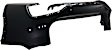 Rear Primed Bumper Cover, For Models With Parking Aid Sensor Holes and M Package, CAPA Certified