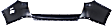 Rear, Upper Primed Bumper Cover, X Line/Luxury Line Models, Without M Sport Line, Without Parking Aid Sensor Holes