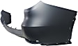 Rear, Upper Primed Bumper Cover, X Line/Luxury Line Models, Without M Sport Line, With Parking Aid Sensor Holes