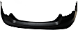 Rear Primed Bumper Cover, With Parking Aid Sensor Holes, For Models Without M Sport Package