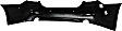 Rear Primed Bumper Cover, With Parking Aid Sensor Holes, For Models Without M Sport Package