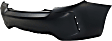 Rear Primed Bumper Cover CAPA Certified