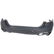 Rear Primed Bumper Cover CAPA Certified
