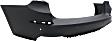 Rear Primed Bumper Cover