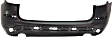 2021 BMW X3 - Rear Primed Bumper Cover, For Models Without M Sport Package, Without Park Assist System, With Trailer Hitch