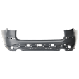 Rear Primed Bumper Cover