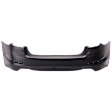 Rear Primed Bumper Cover, For Models with Luxury Package and without M Package and Park Distance Control Sensor, CAPA Certified