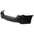 Rear Primed Bumper Cover, For Models with Luxury Package and without M Package and Park Distance Control Sensor, CAPA Certified