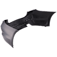 Rear Primed Bumper Cover, For Models with Luxury Package and without M Package and Park Distance Control Sensor, CAPA Certified
