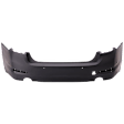 Rear Primed Bumper Cover, Base Model, CAPA CERTIFIED
