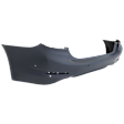 Rear Primed Bumper Cover, Base Model, CAPA CERTIFIED