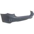 Rear Primed Bumper Cover, Base Model