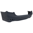 Rear Primed Bumper Cover, For Models with Park Distance Control Sensor and Park Assist System and without M Package and Luxury Package, CAPA Certified