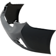 2019-2022 BMW 330i - Rear Primed Bumper Cover, Sport Line, For Models without M Sport Package, Park Distance Control Sensor Holes and Park Assist Sensor Holes, Sedan