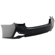 Rear Primed Bumper Cover, Sport Line, For Models without M Sport Package, Park Distance Control Sensor Holes and Park Assist Sensor Holes, Sedan