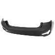 Rear Primed Bumper Cover, Luxury Lines, For Models with Park Distance Control, without Parking Assist and M Sport Package, CAPA Certified
