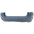Rear Primed Bumper Cover