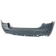 Rear Primed Bumper Cover