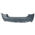 Rear Primed Bumper Cover