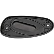 76010 Antenna Base Cover - Black, Plastic, Direct Fit
