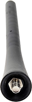 76016 Help Series Antenna - Black, Rubber, Fixed Antenna, Direct Fit