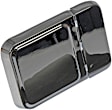 760-5101 Front, Driver or Passenger Side Zinc Exterior Door Handle, Without Key Hole, HD Solutions Series