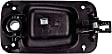 760-5108 Front, Passenger Side Black Exterior Door Handle, With Key Hole, HD Solutions Series