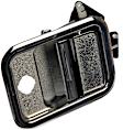 760-5202 Front, Driver Side Chrome Exterior Door Handle, With Key Hole, HD Solutions Series