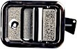 760-5202 Front, Driver Side Chrome Exterior Door Handle, With Key Hole, HD Solutions Series