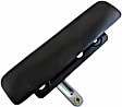 760-5216 Front, Passenger Side Black Exterior Door Handle, Without Key Hole, HD Solutions Series