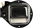 760-5401 Front, Driver Side Chrome Exterior Door Handle, With Key Hole, HD Solutions Series