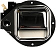760-5401 Front, Driver Side Chrome Exterior Door Handle, With Key Hole, HD Solutions Series